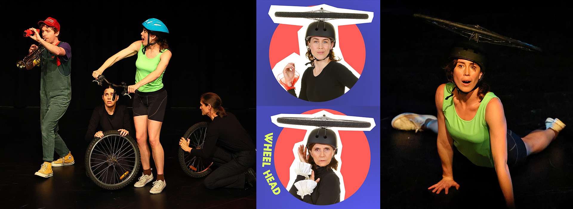 Wheel head - physical theatre NZ