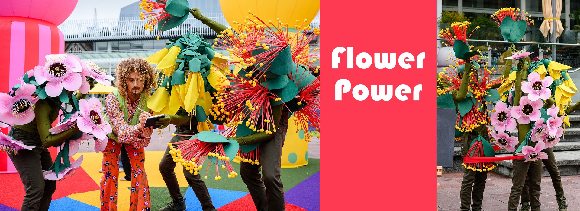 Flower Power - Street performance / Public Activation show